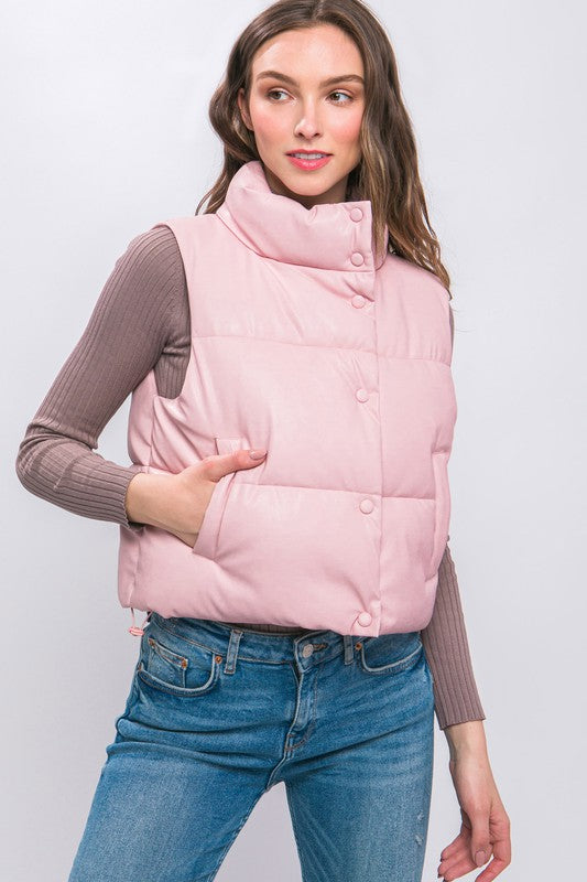 PU Padded Vest