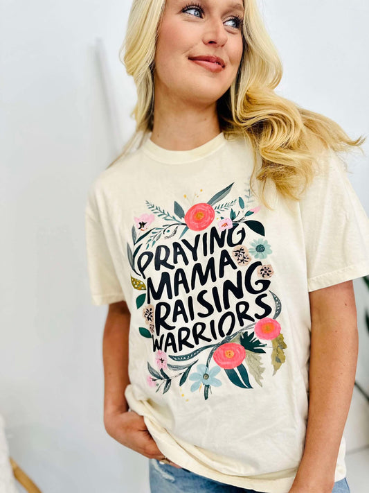 Praying Mama Floral Tee
