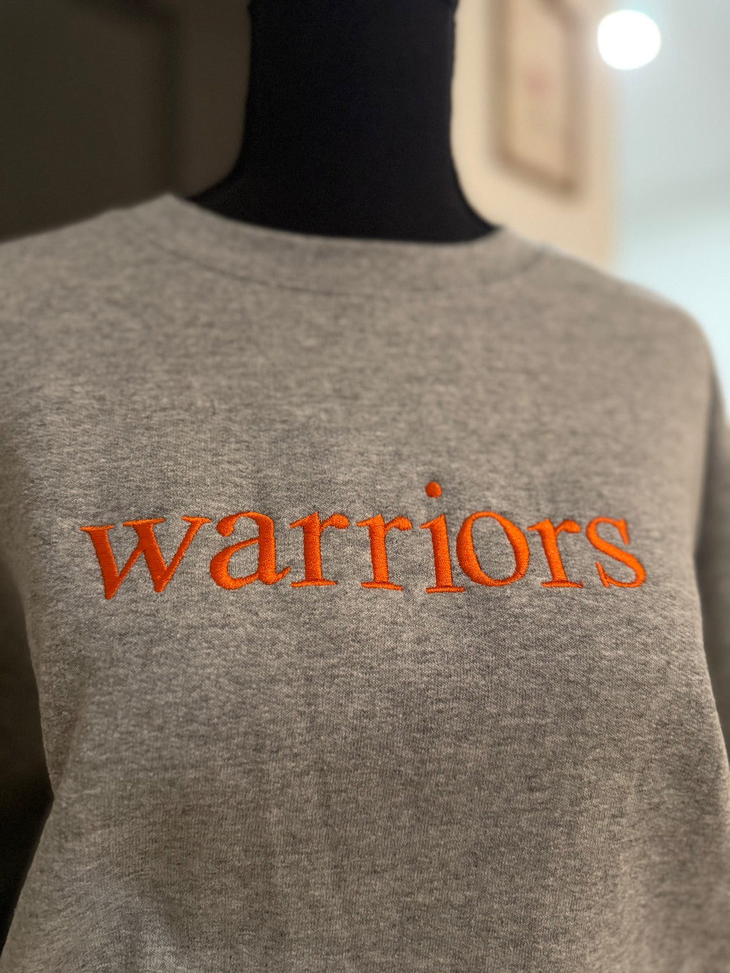 simple warriors sweatshirt