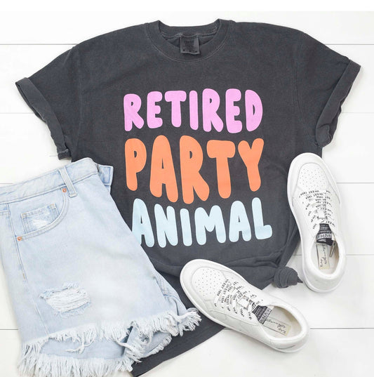 Retired Party Animal Tee