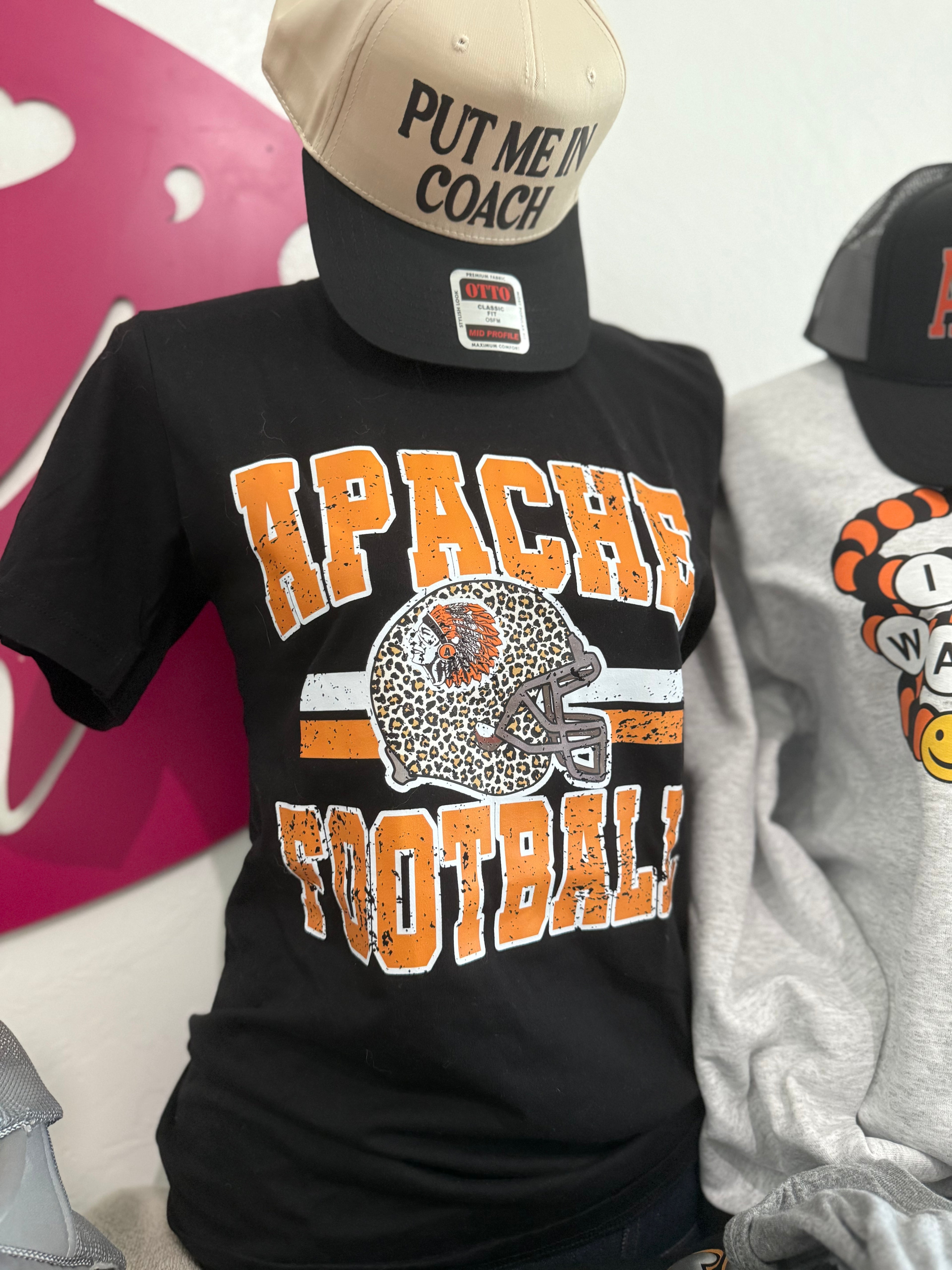 Apache Football Cheetah Helmet