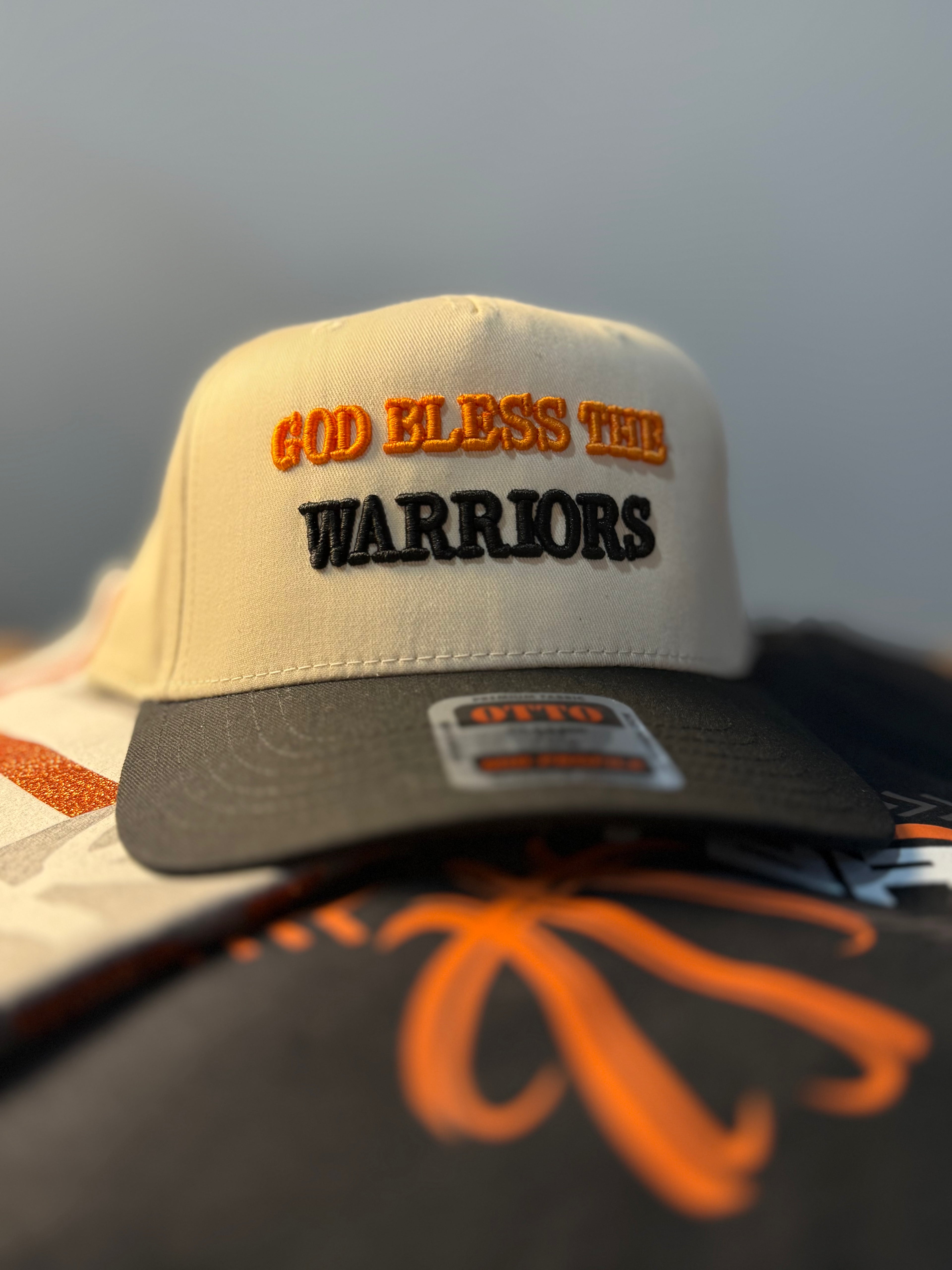 GOD BLESS THE WARRIORS HAT