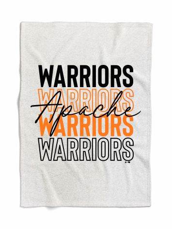 Sweatshirt Warriors Blanket