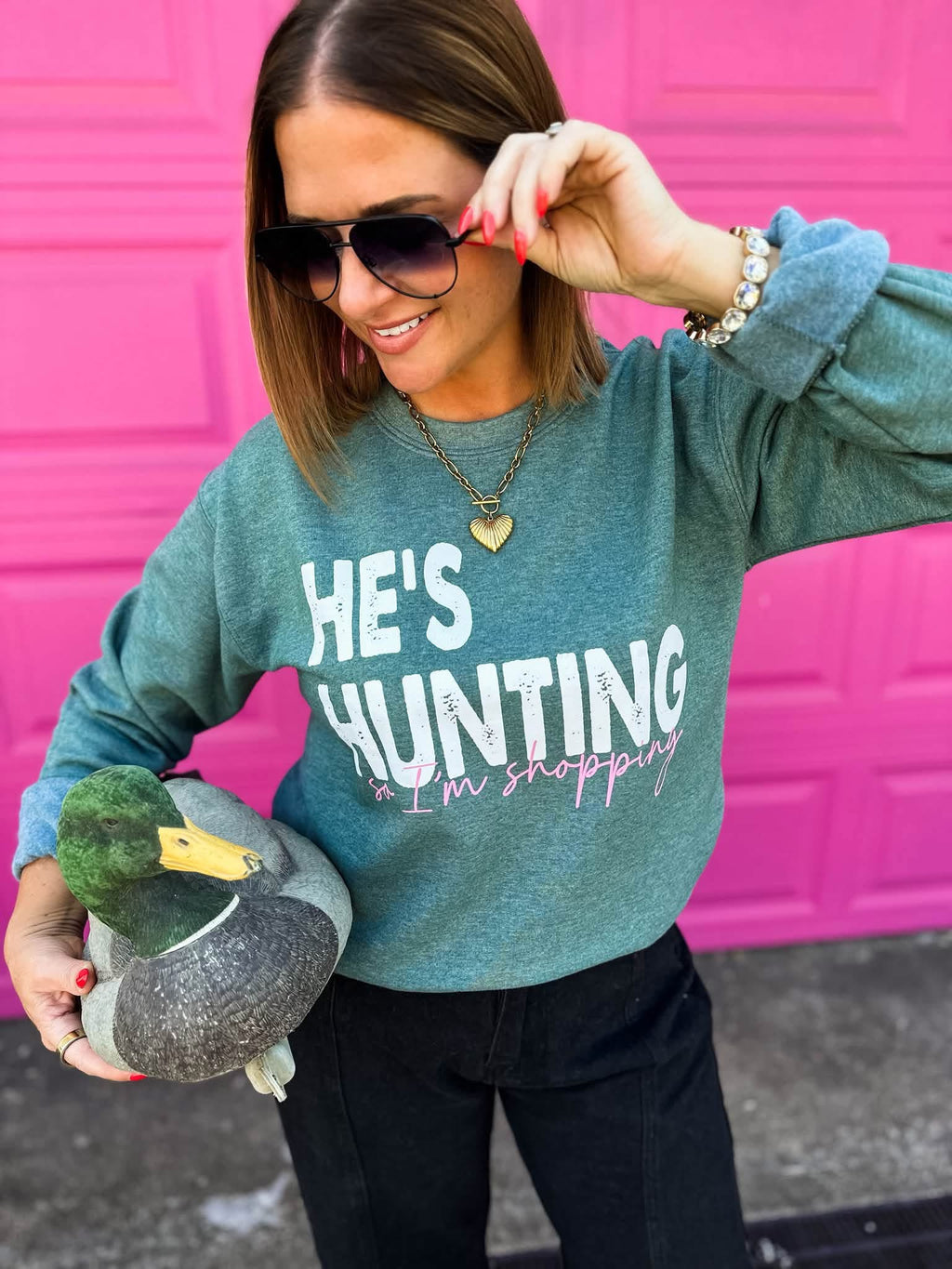 He’s Hunting I’m Shopping Crew