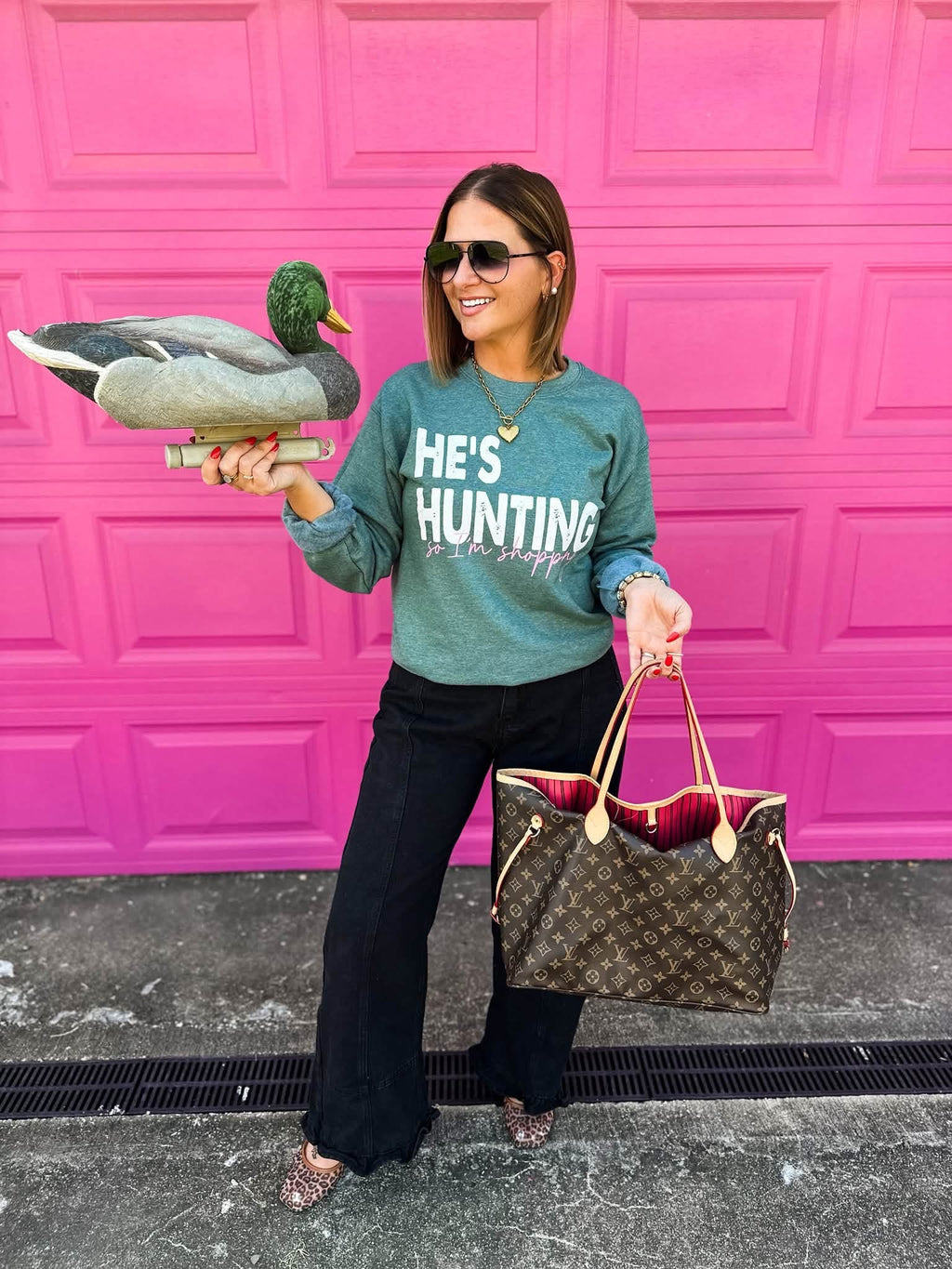He’s Hunting I’m Shopping Crew