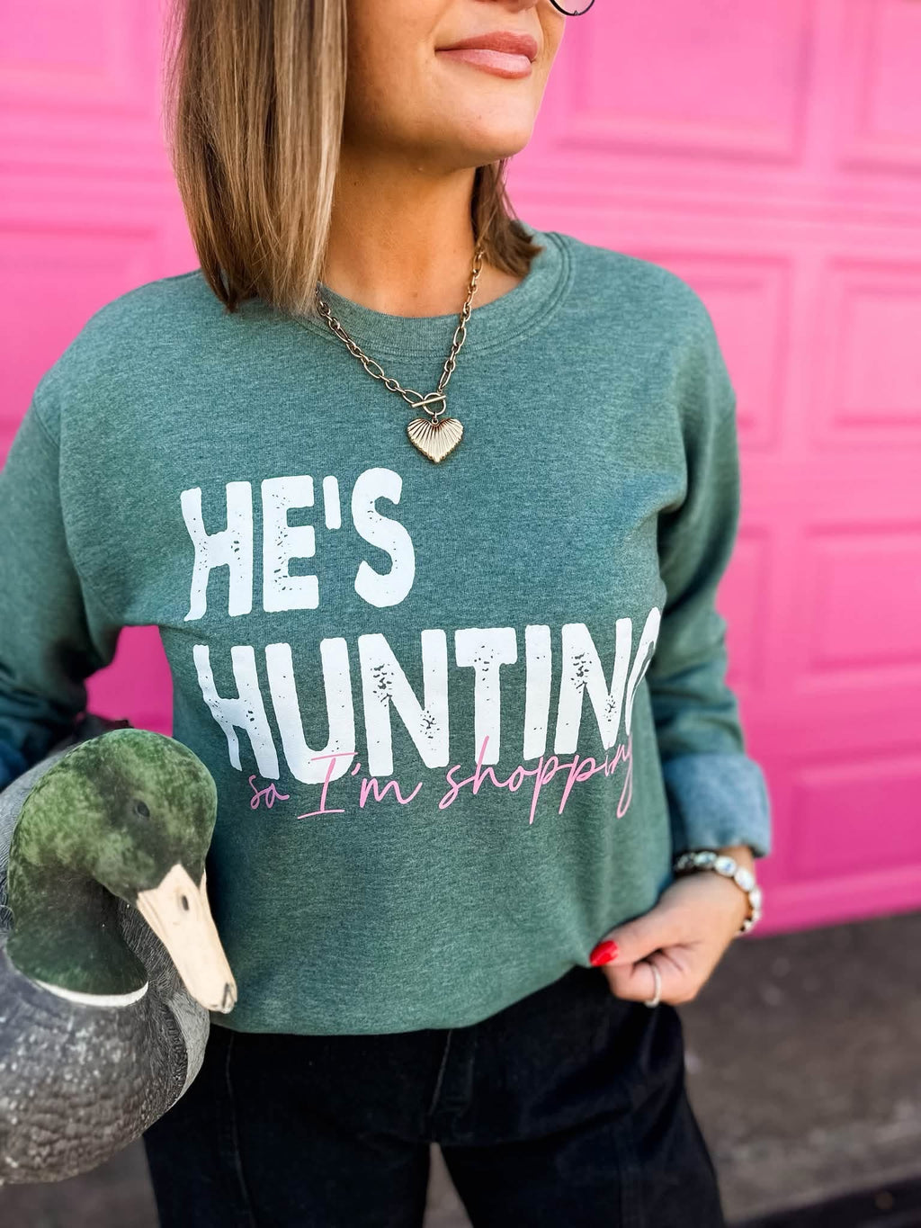He’s Hunting I’m Shopping Crew