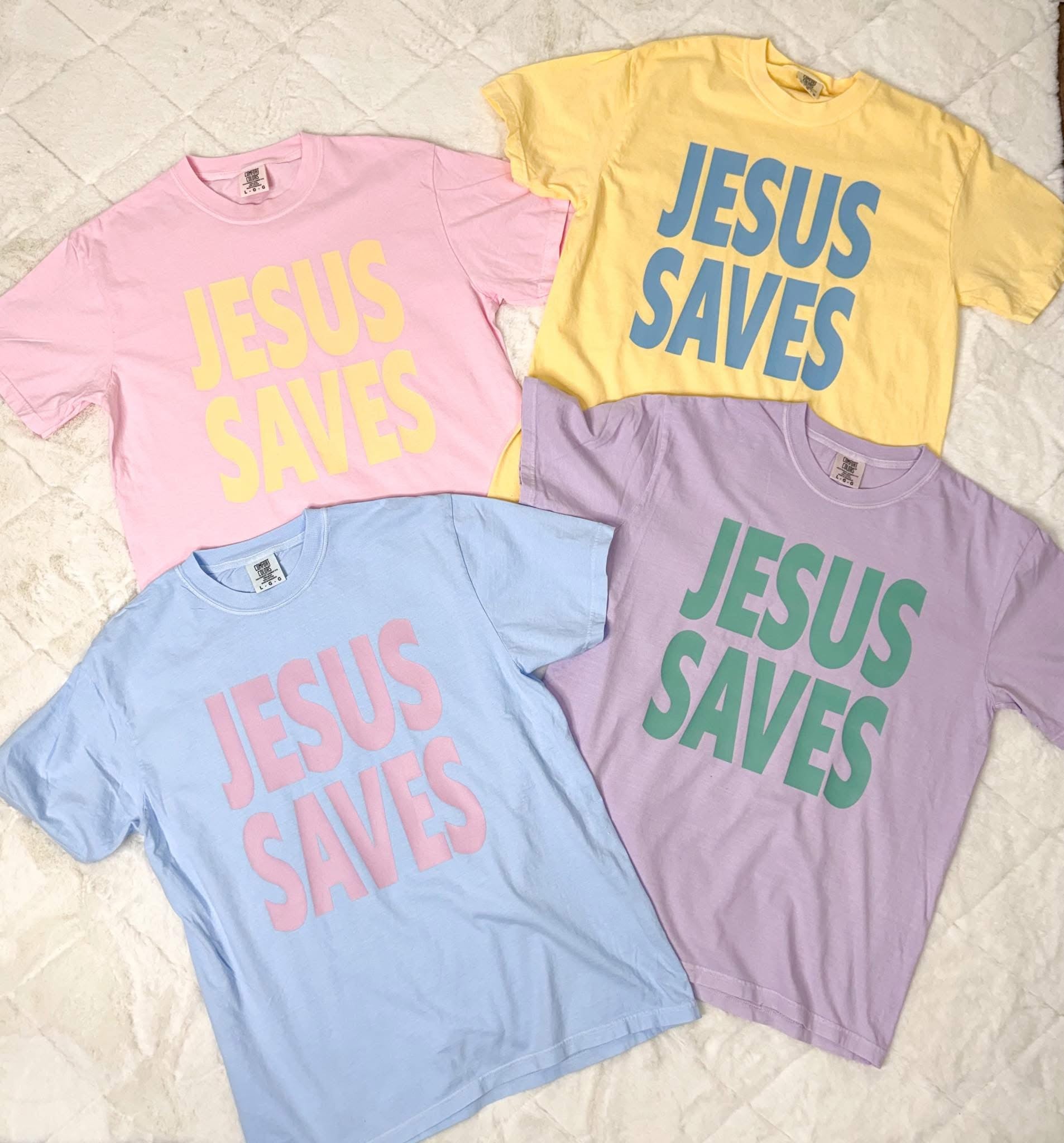 JESUS SAVES TEE