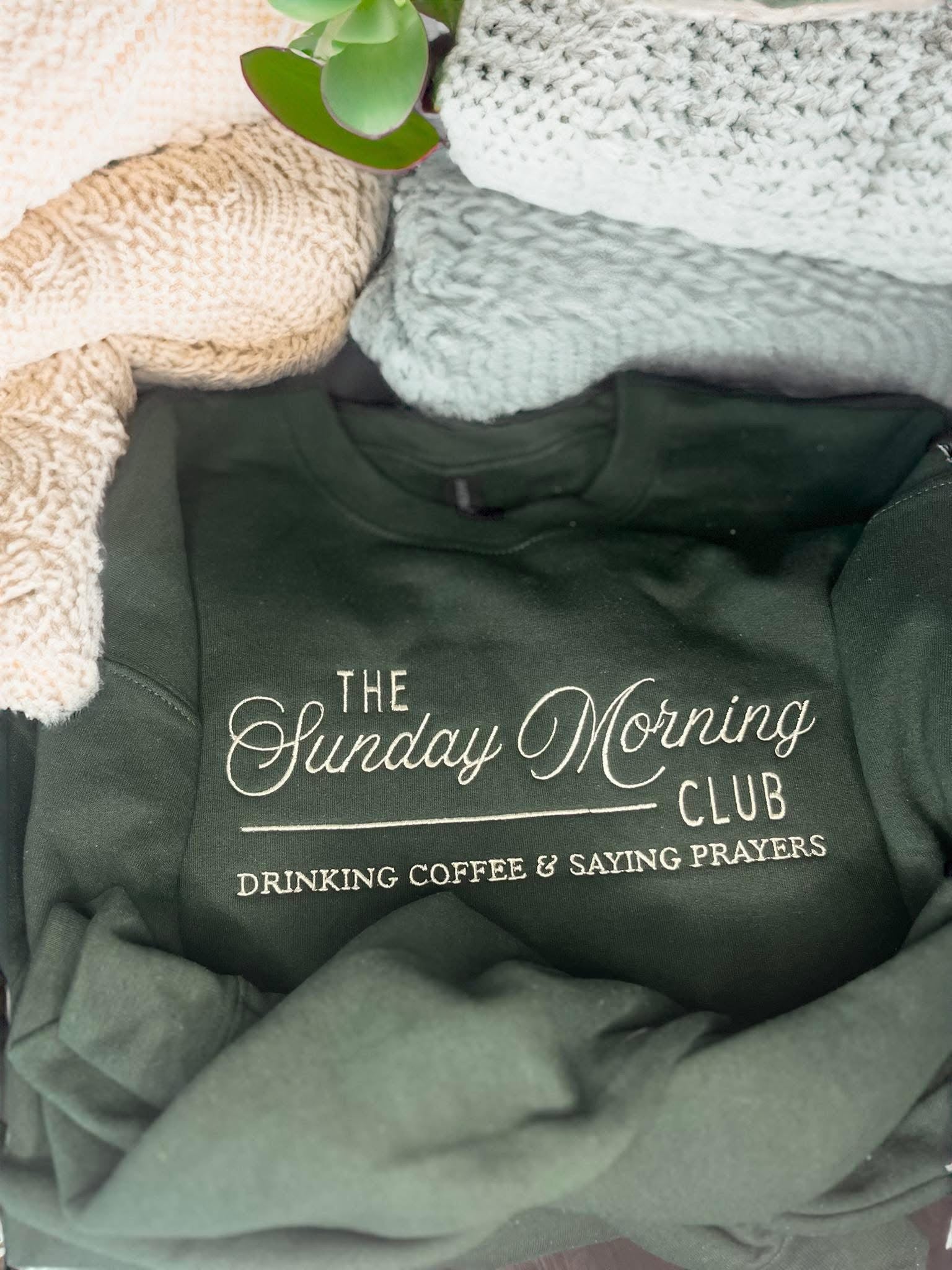 The Sunday Morning Club Sweatshirt
