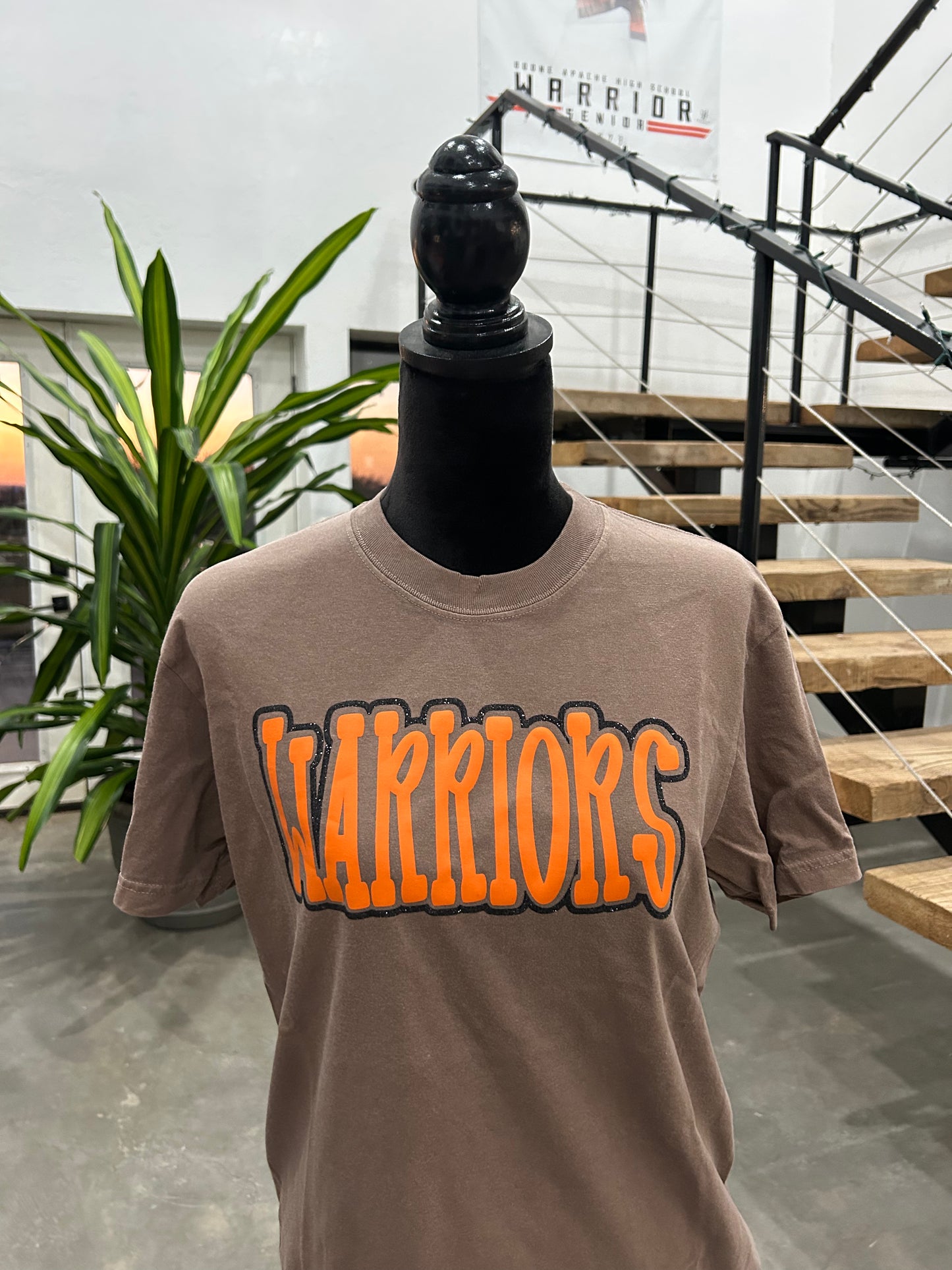 Brown Warriors Tee