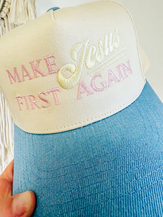 Make JESUS First Again Hat (preorder)