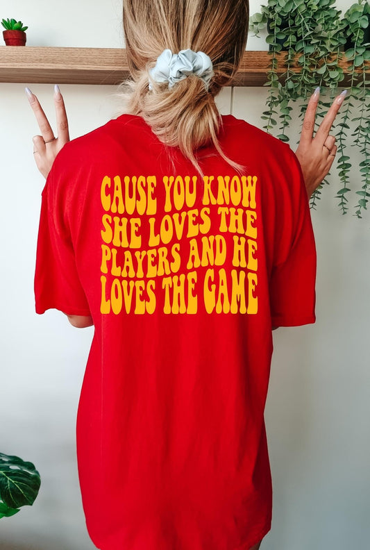 She Loves The Players Tee