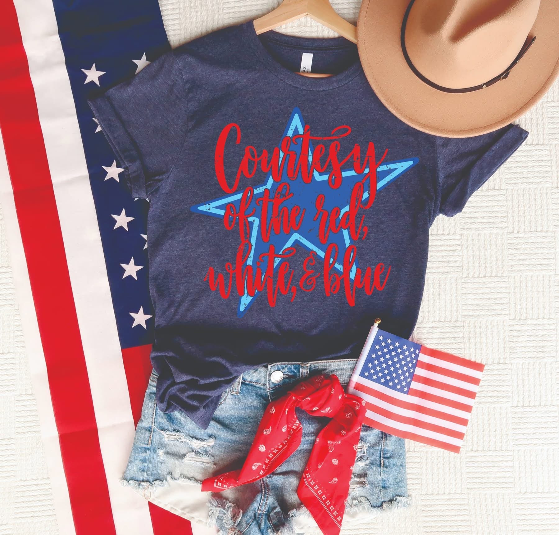 Weekend Sale Red White Blue Tee