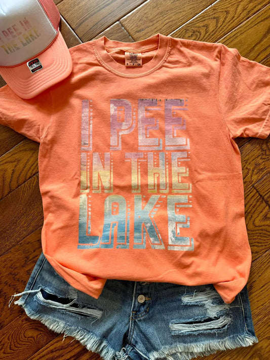 I Pee In The Lake CC Tee