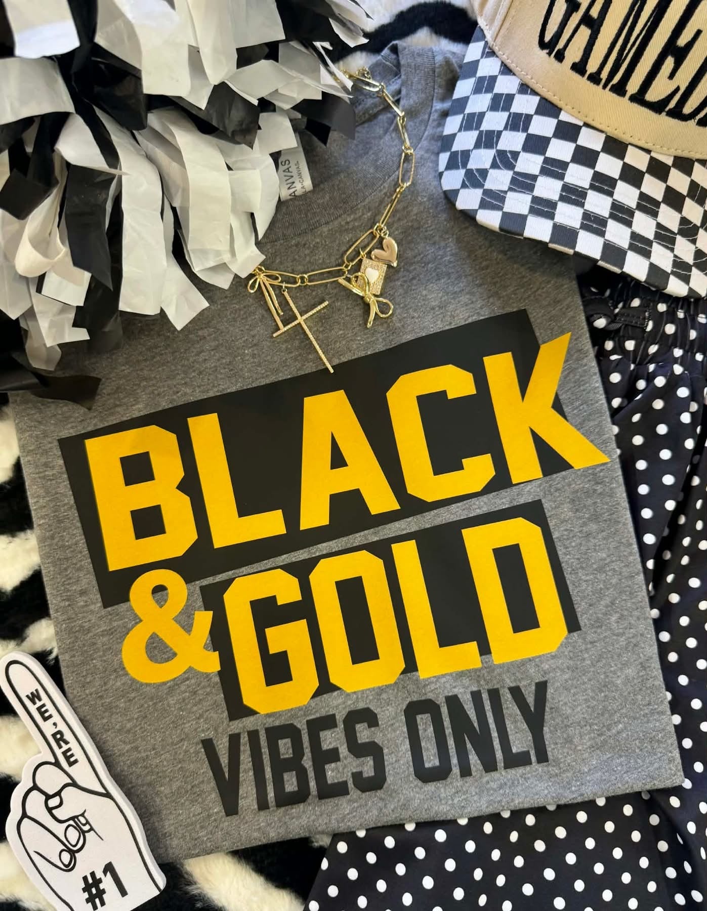 Black & Gold Tee