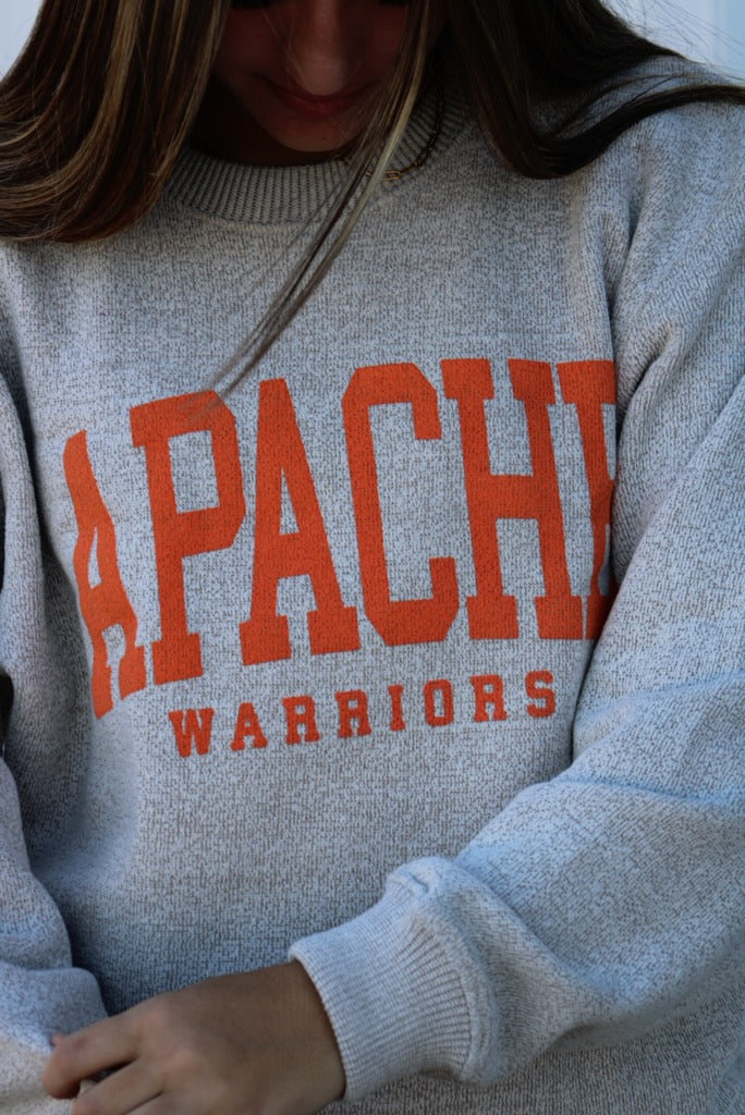 Apache Warriors Knit Sweater