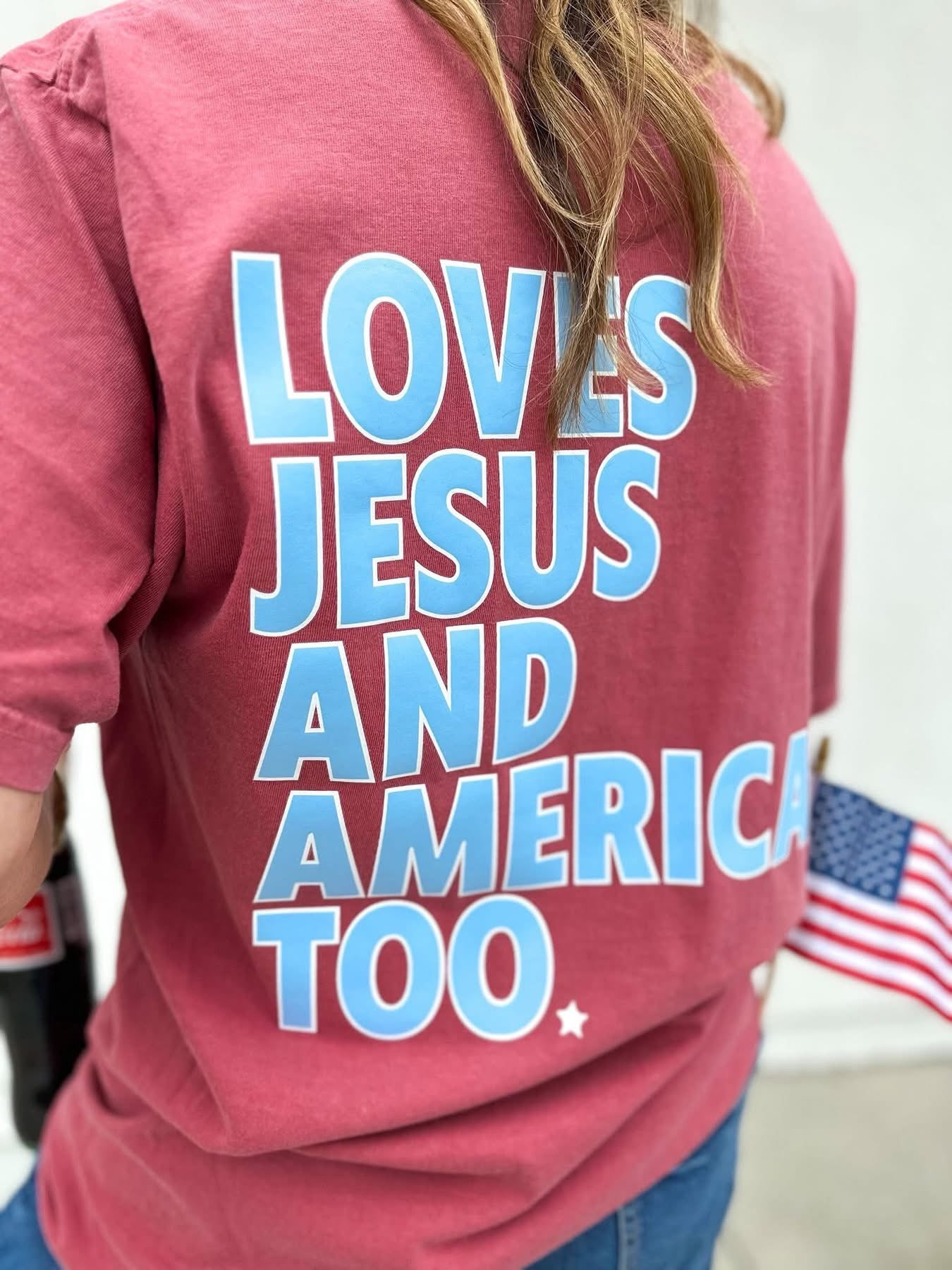 Loves JESUS And America Too