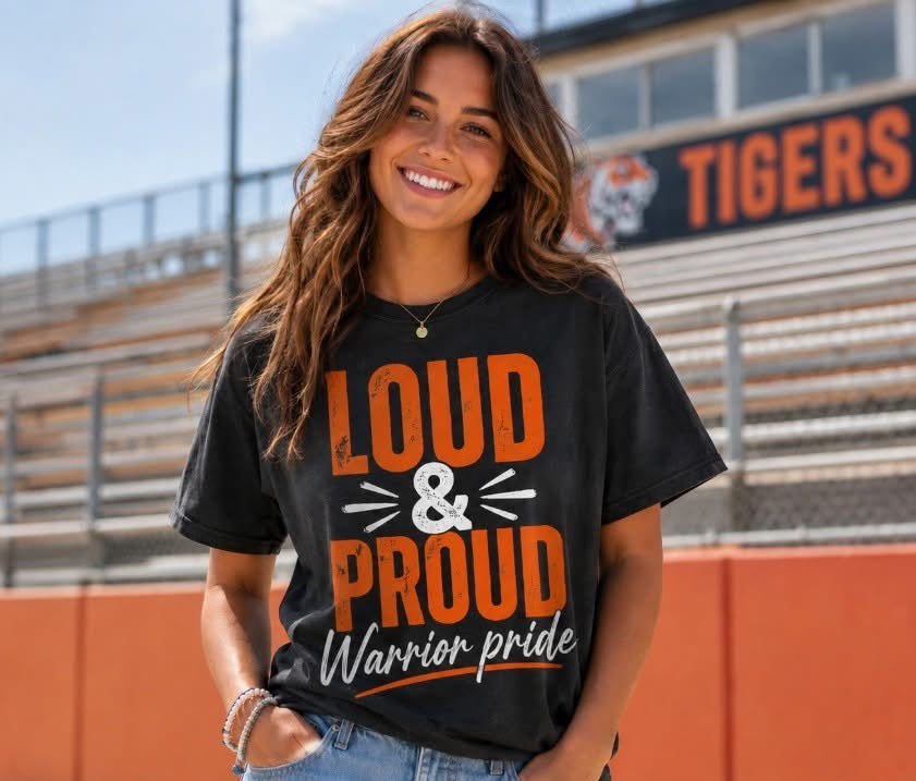 Loud & Proud Warrior Pride Tee