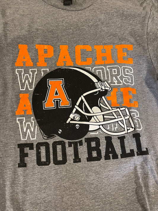 Warrior Helmet Football Tee