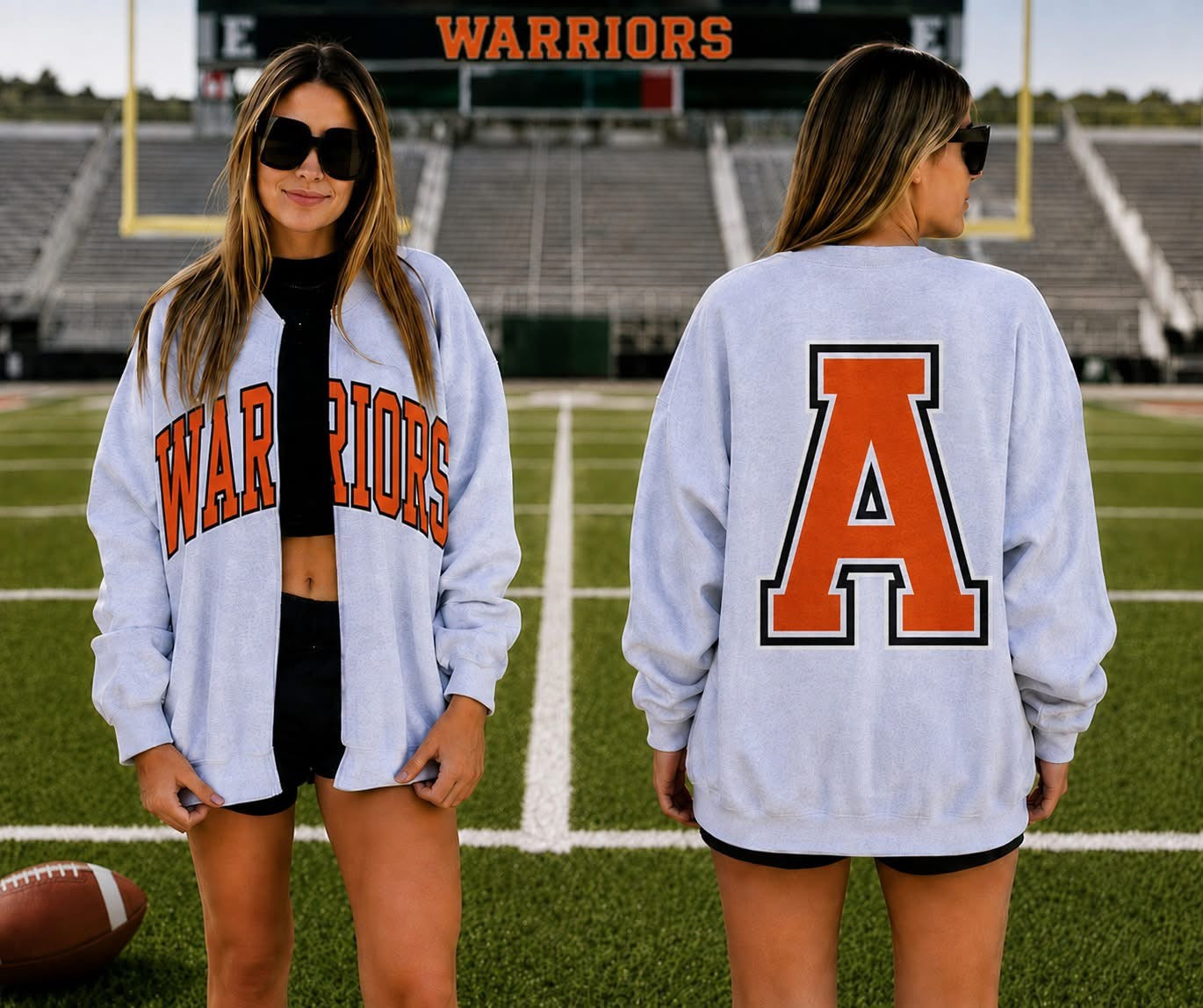 Double Sided Warriors Split Crew