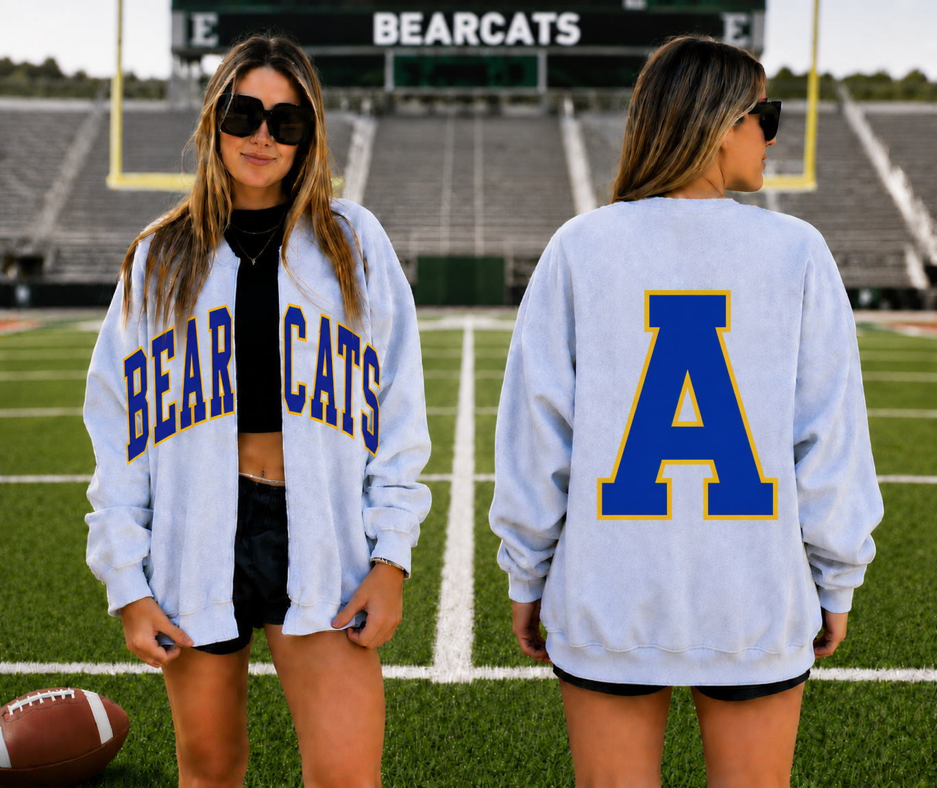 Double Sided Bearcats Split Crew (preorder)