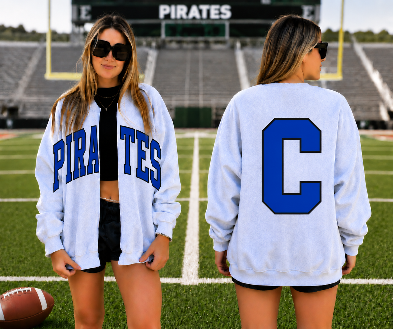 Double Sided Pirates Split Crew preorder
