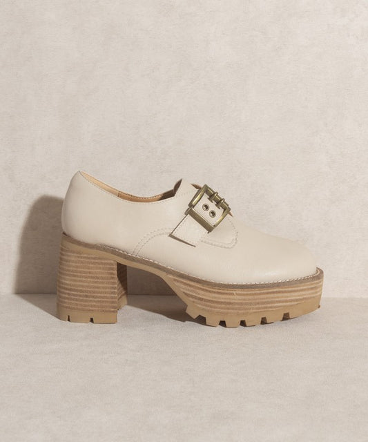 OASIS SOCIETY Sarah - Buckled Platform Loafers