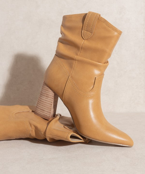 Mavis   Western Style Bootie