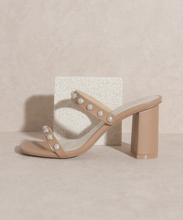 OASIS SOCIETY Victoria   Pearl Strap Heel