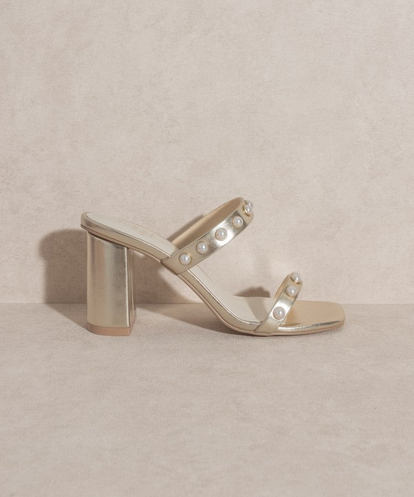 OASIS SOCIETY Victoria   Pearl Strap Heel