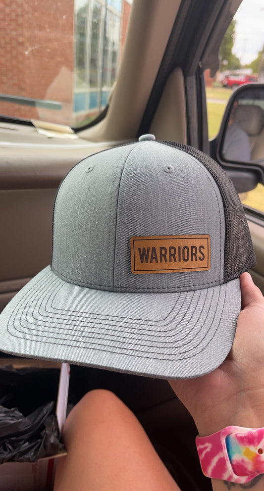 Leather Patch Warrior Hat