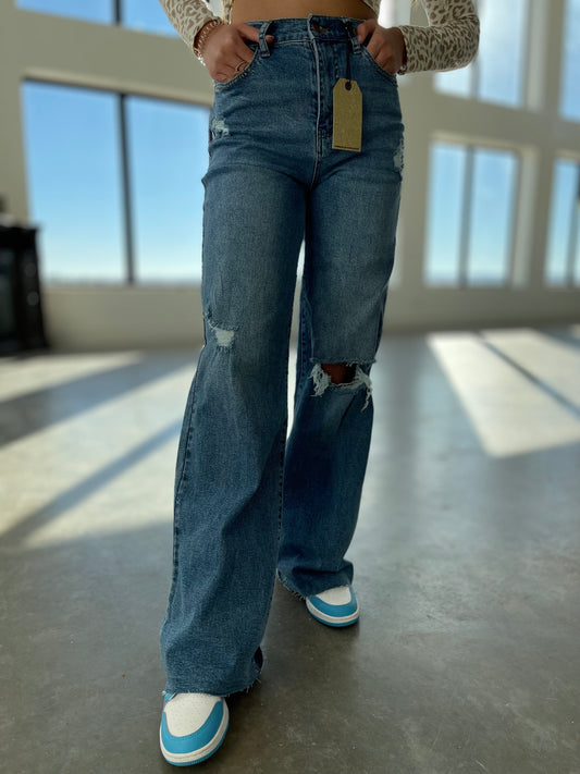 90’s Wide Leg Jeans