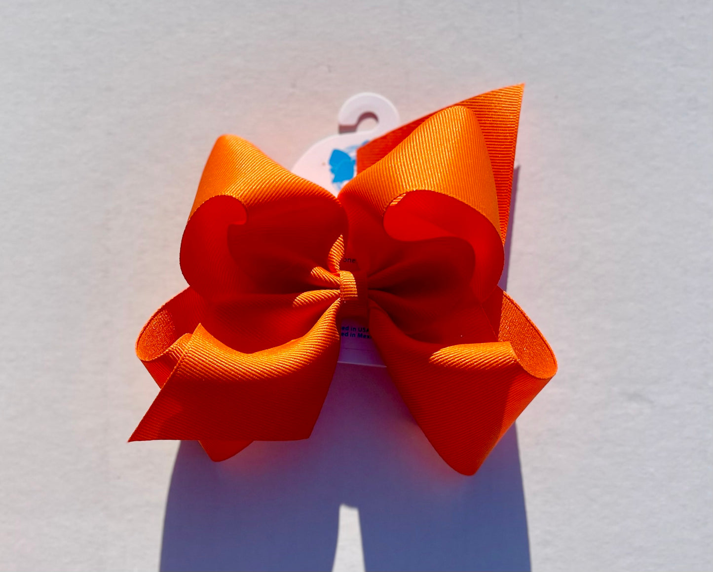 Orange Hair Bow